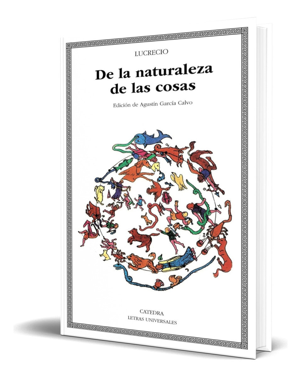 Portada de Libro De La Naturaleza De Las Cosas [ Lucrecio ] Original