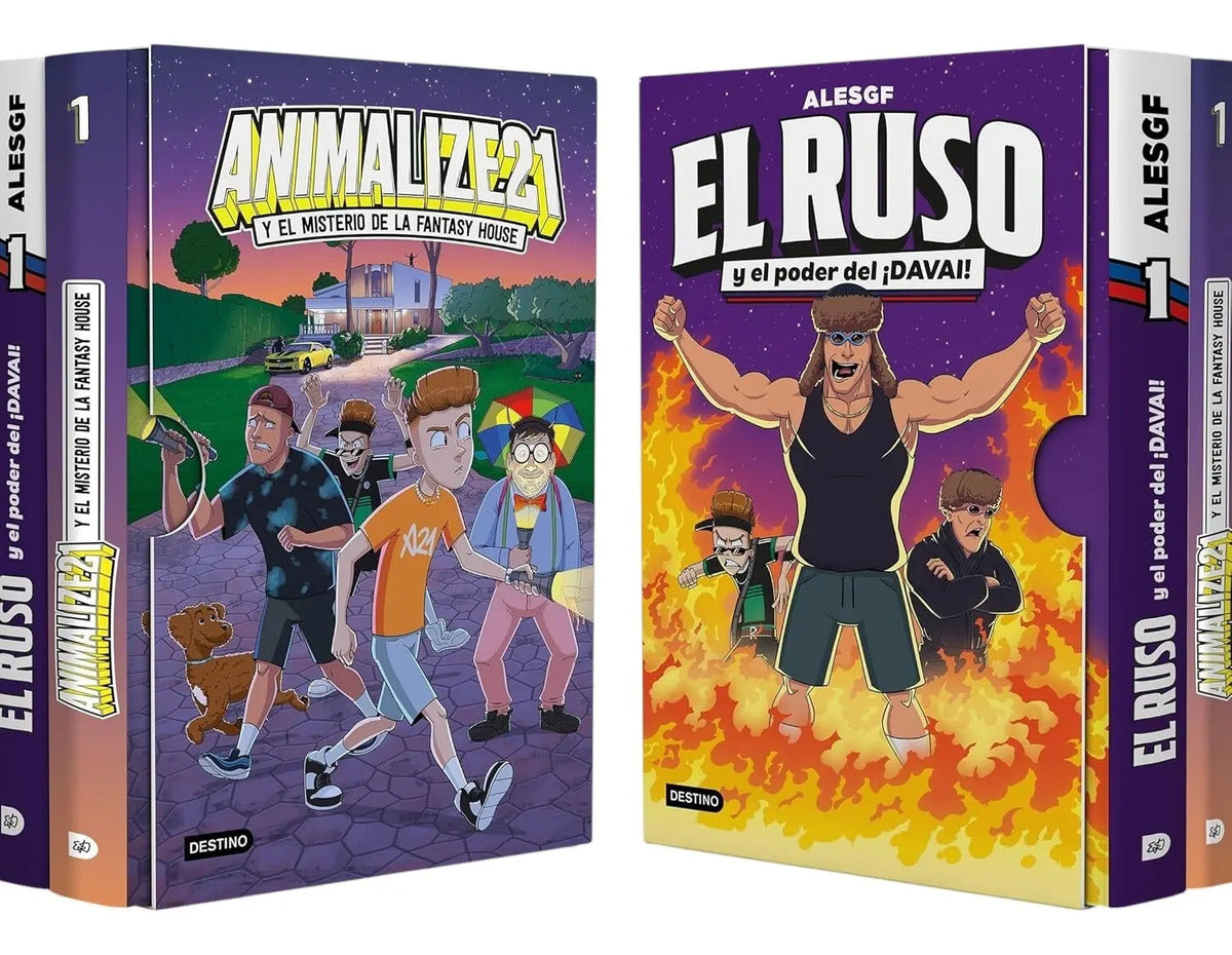 Portada de Estuche Animalize 21 + El Ruso [ Vol. 1 ] Original