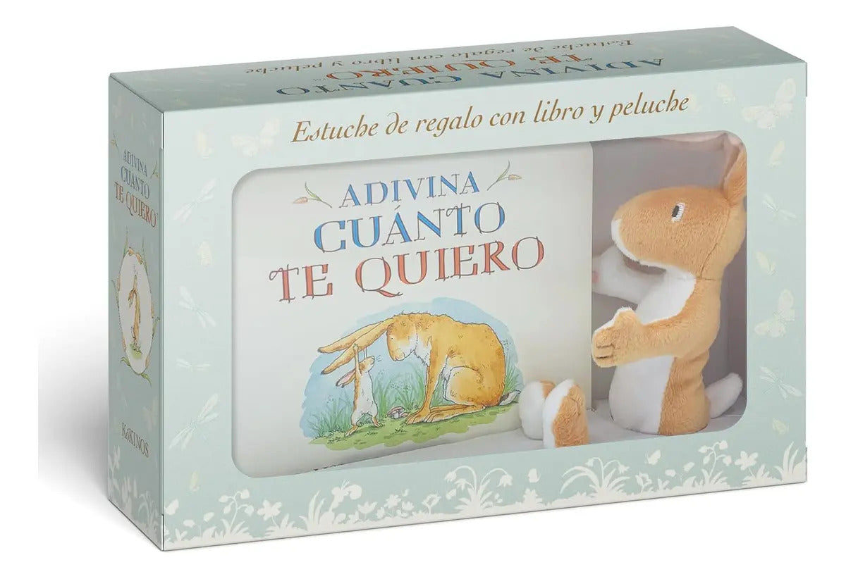 Portada de Libro Adivina Cuánto Te Quiero Con Peluche [ Original ], De Sam Mcbratney. Editorial Editorial Kókinos, Tapa Dura…