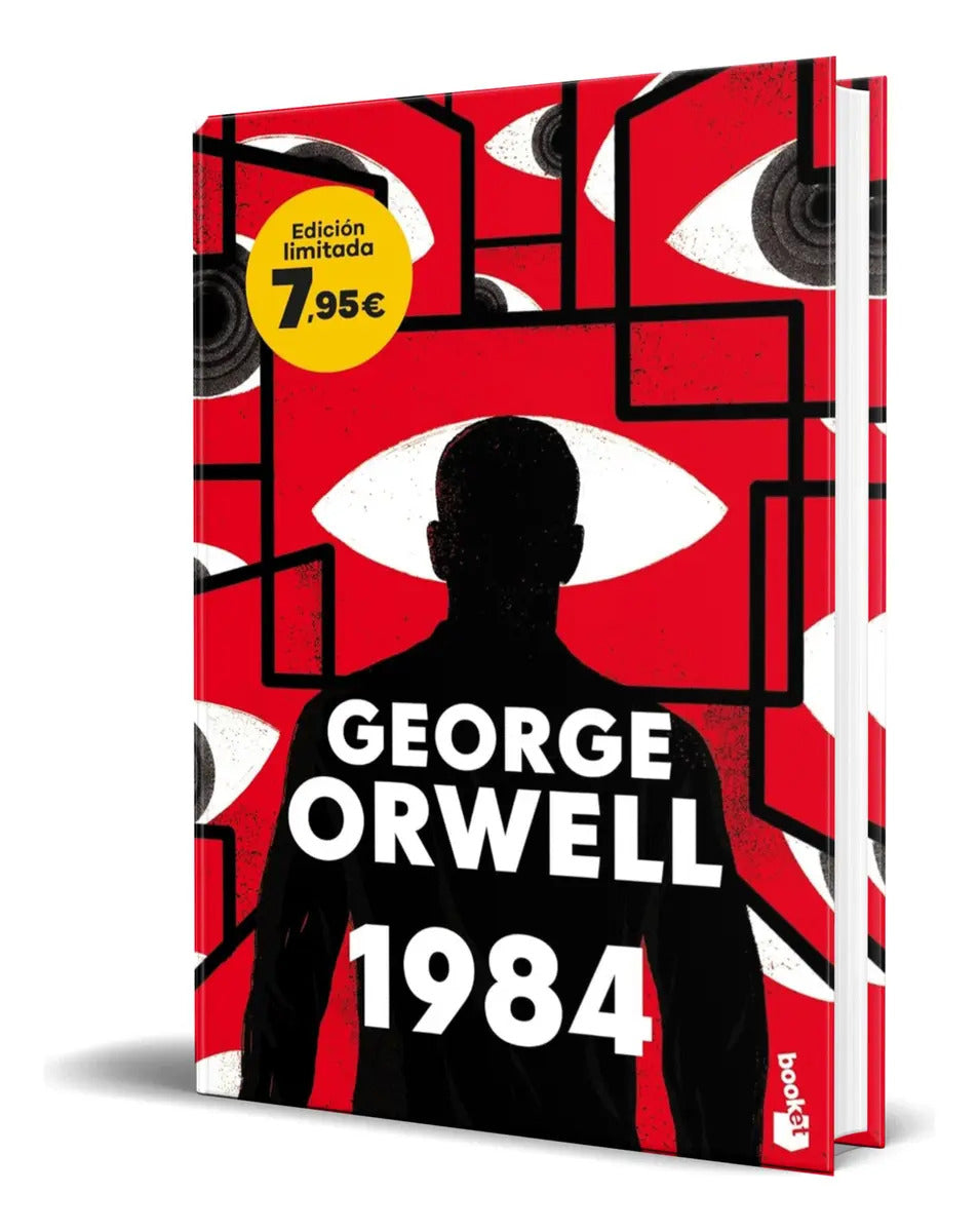 Portada de Libro 1984 [ Edición Limitada ] Original, De George Orwell., Vol. 1. Editorial Booket, Tapa Blanda En Español, 20…