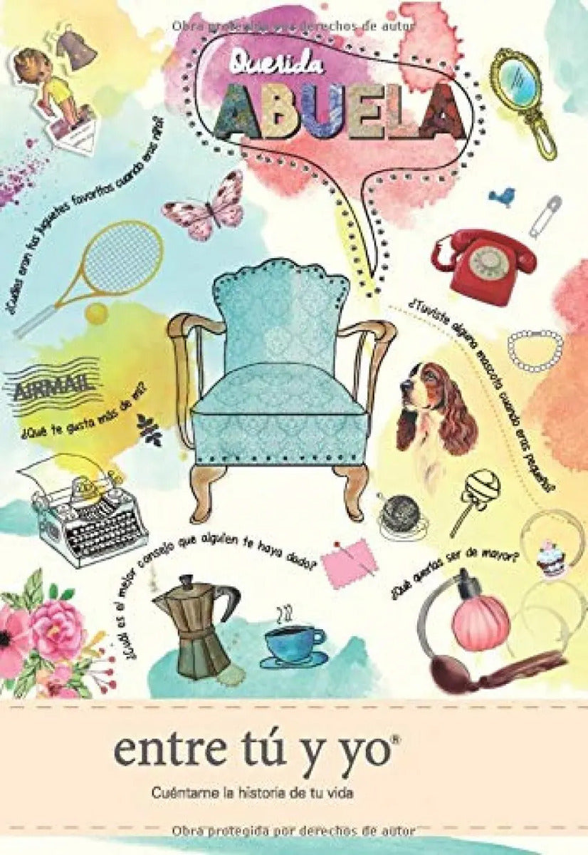 Portada de Libro Querida Abuela, Entre Tú Y Yo