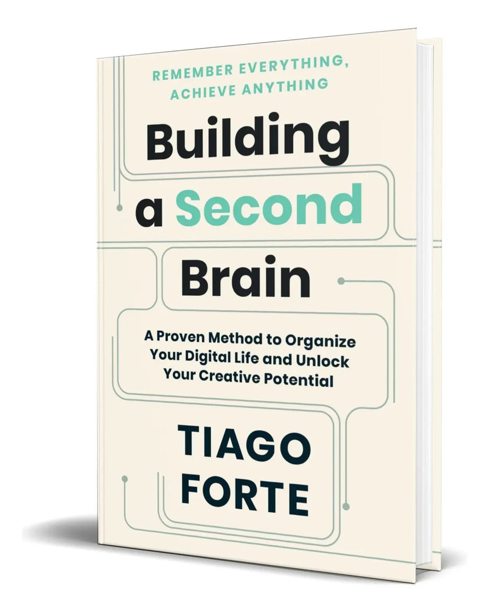 Portada de Libro Building A Second Brain [ Tiago Forte ] Original