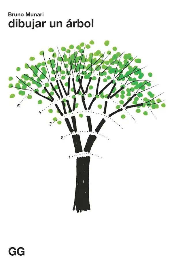 Portada de Libro Dibujar Un Árbol, De Bruno Munari., Vol. 1. Editorial Gustavo Gili, Tapa Blanda, Edición 1 En Español, 2024