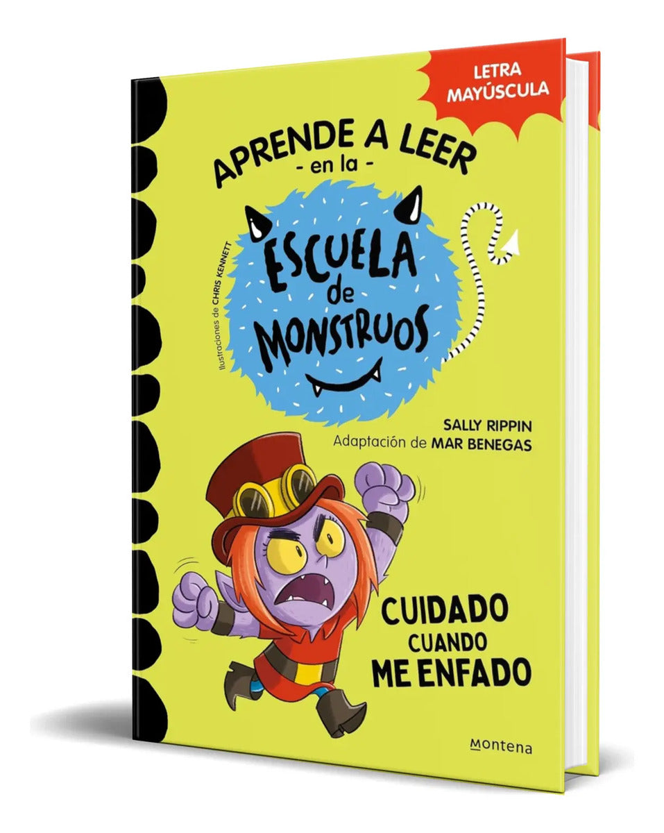 Portada de Libro Escuela De Monstruos Vol.15 Cuidado Cuando Me Enfado
