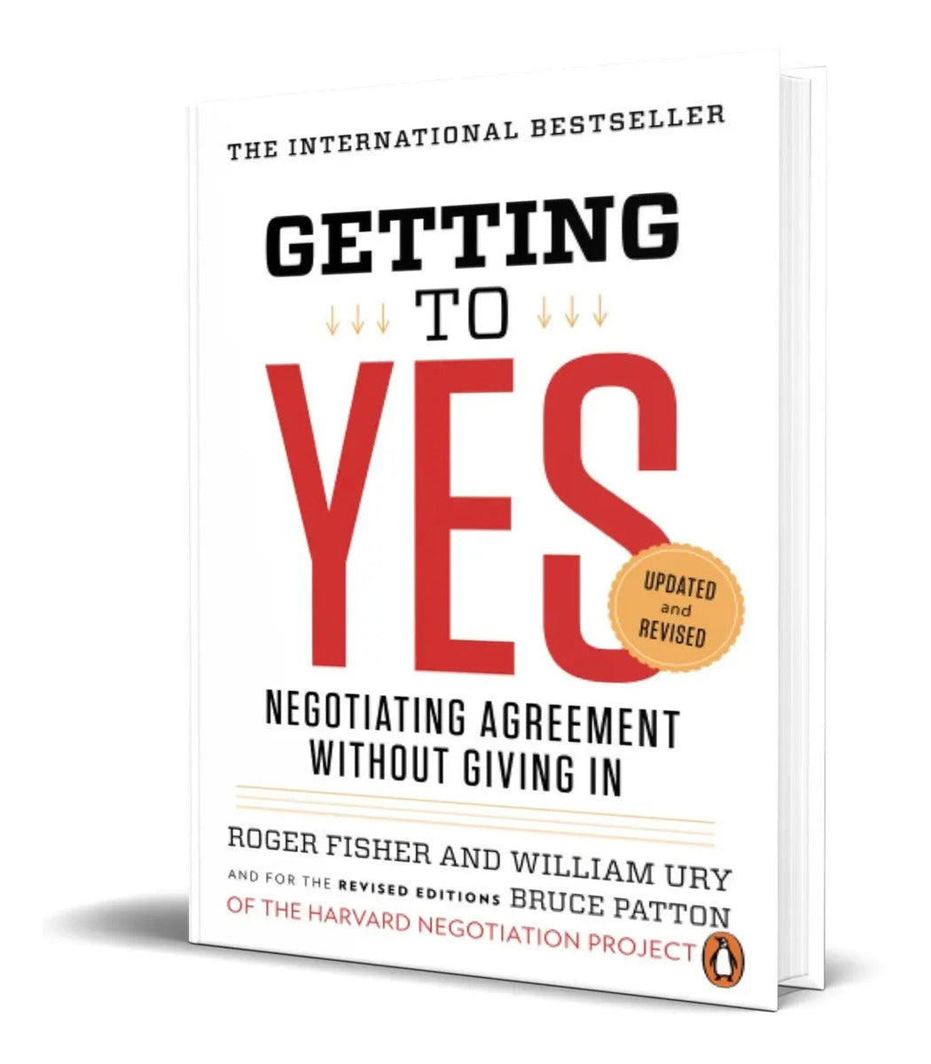 Portada de Libro Getting To Yes - Roger Fisher [ Original ] Inglés