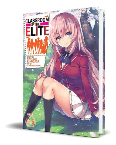 Portada de Classroom Of The Elite, De Syougo Kinugasa. Editorial Airship, Tapa Blanda En Inglés, 2022