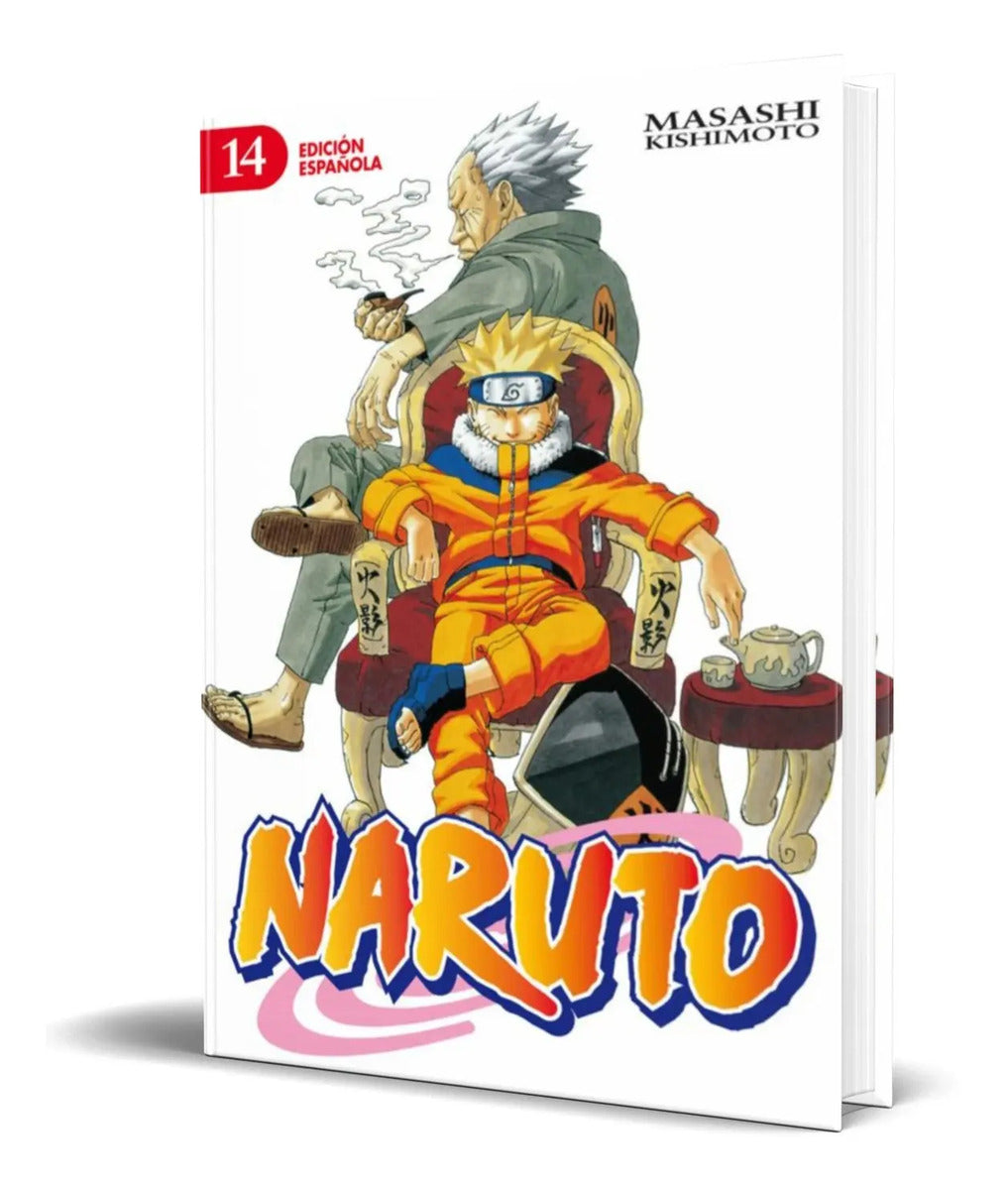 Portada de Libro Naruto Vol.14 [ Masashi Kishimoto ] Original