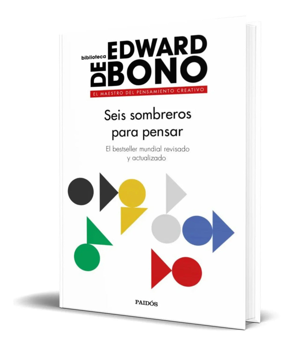 Portada de Libro Seis Sombreros Para Pensar [ Edward De Bono ] Original