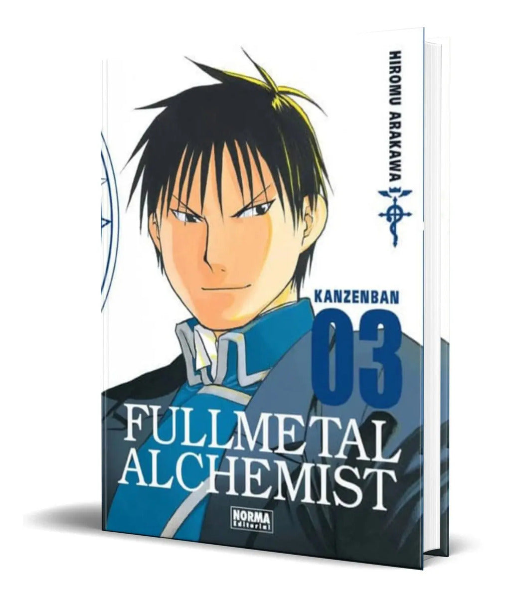 Portada de Libro Fullmetal Alchemist Kanzenban Vol.3 [ Original ]