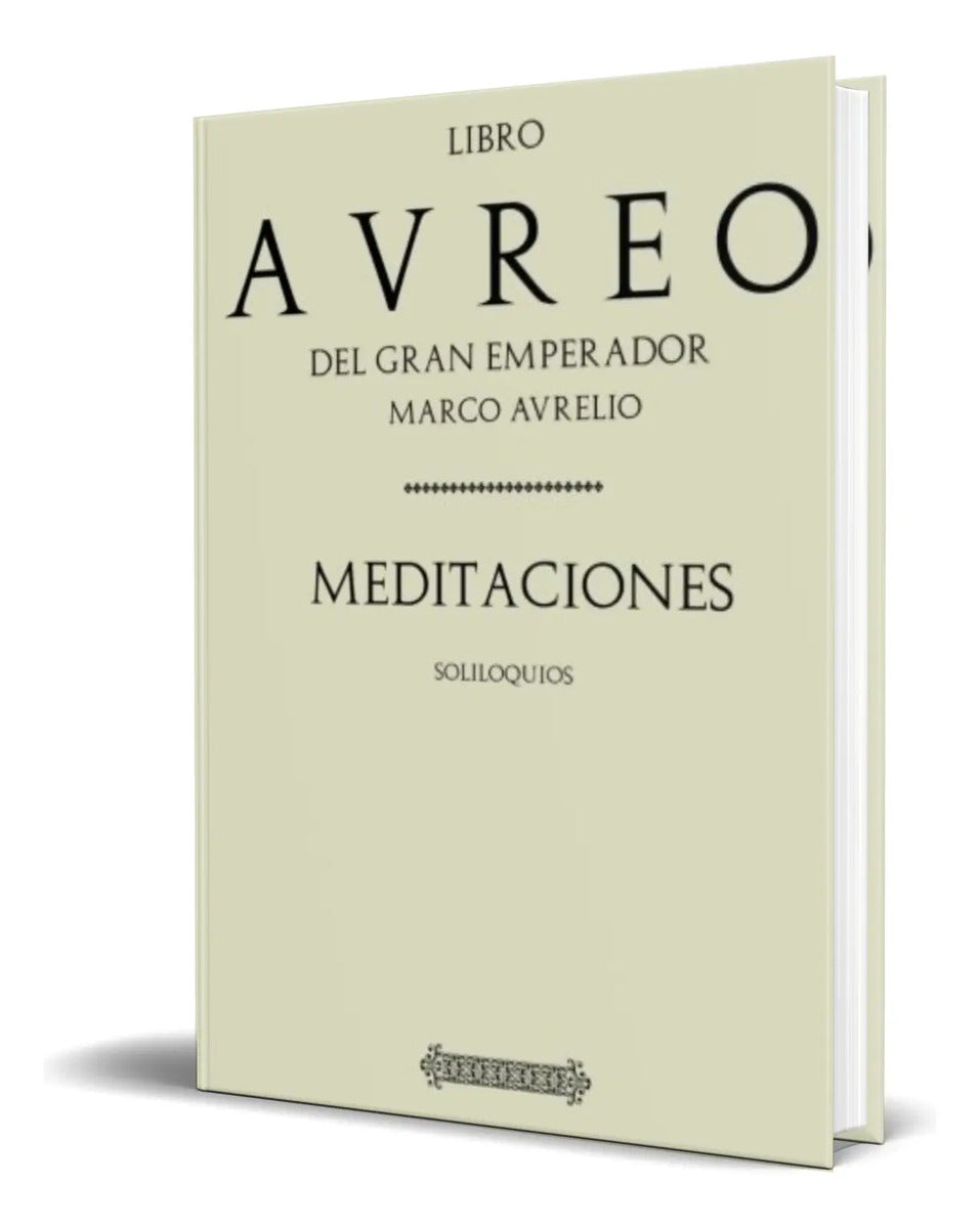 Portada de Libro Antología Marco Aurelio [ Meditaciones ] Original