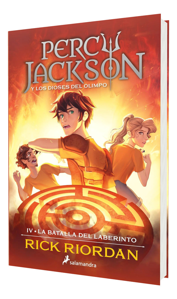 Portada de Los Dioses Del Olimpo Vol.4 La Batalla Del Laberinto [ Percy Jackson ]
