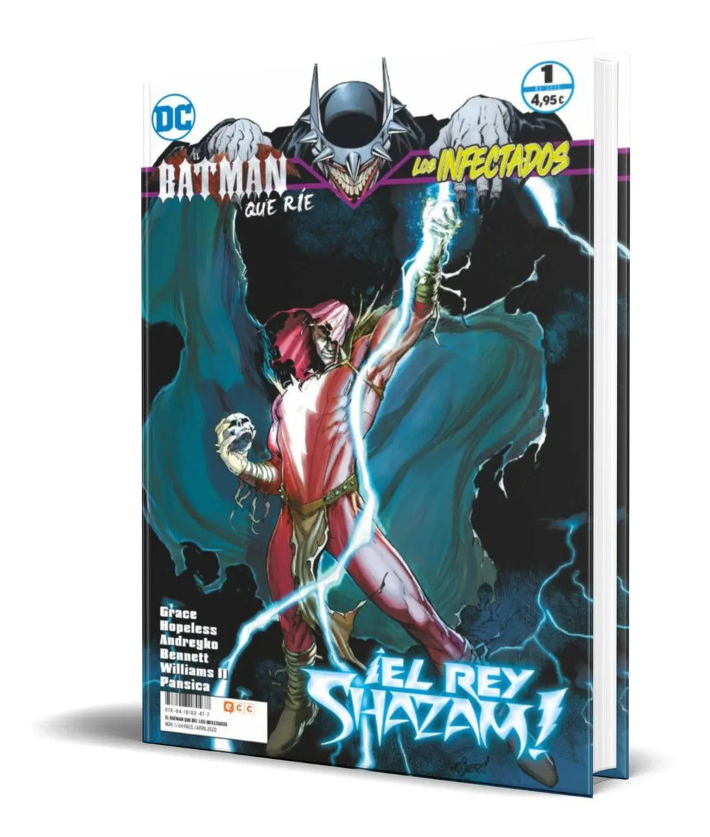 Portada de Libro El Batman Que Rie [ Los Infectados Vol. 1 ] Original