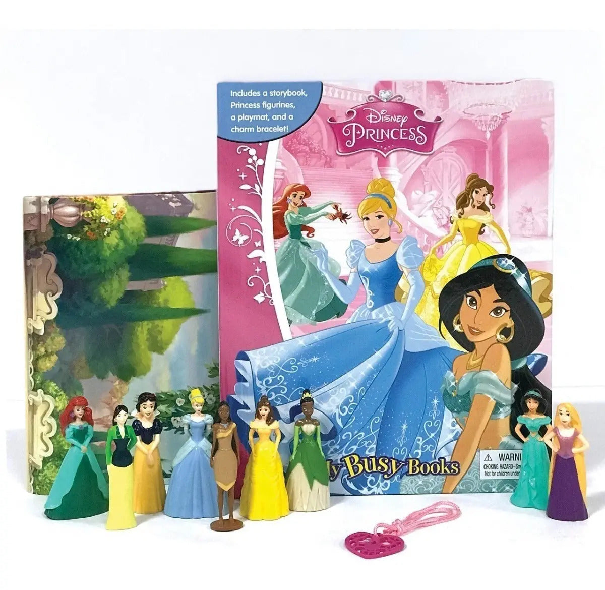 Portada de Libro Disney Princess My Busy Book + Figuras