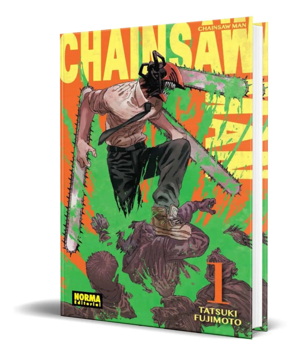 Portada de Libro Chainsaw Man Vol.1 [ Tatsuki Fujimoto ] Original