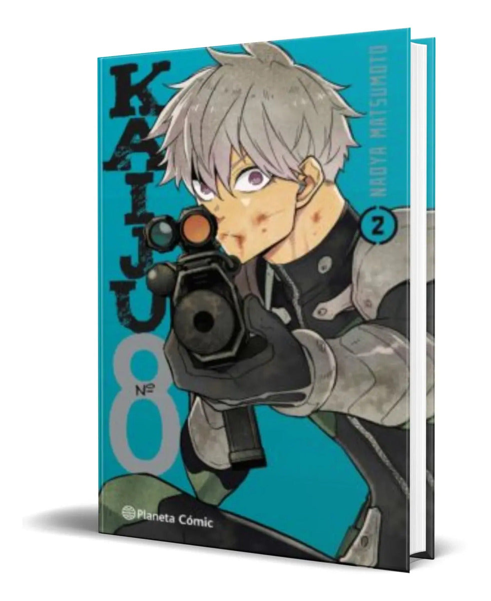 Portada de Libro Kaiju 8 Vol. 2 [ Naoya Matsumoto ] Original