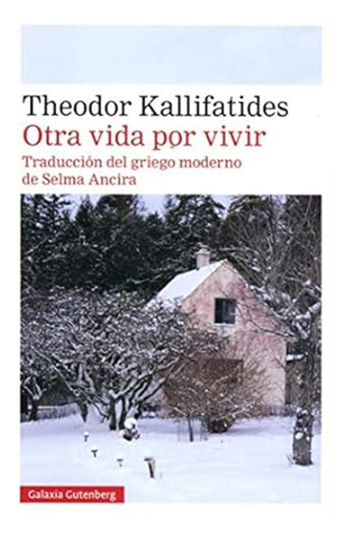 Portada de Libro Otra Vida Por Vivir [ Theodor Kallifatides ] Original
