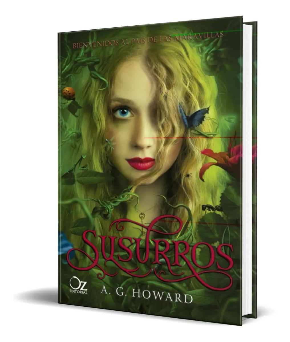 Portada de Libro Susurros [ A.g. Howard ] Original