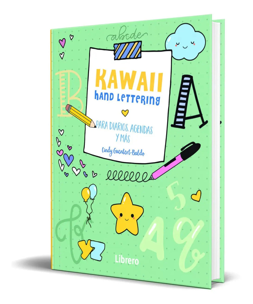 Portada de Kawaii Hand Lettering [ Mas De 100 Dibujos Adorables ]
