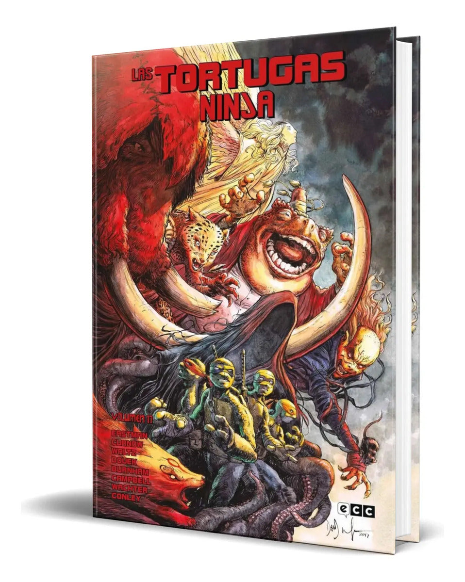 Portada de Libro Las Tortugas Ninja Vol.17 [ Kevin Eastman ] Original