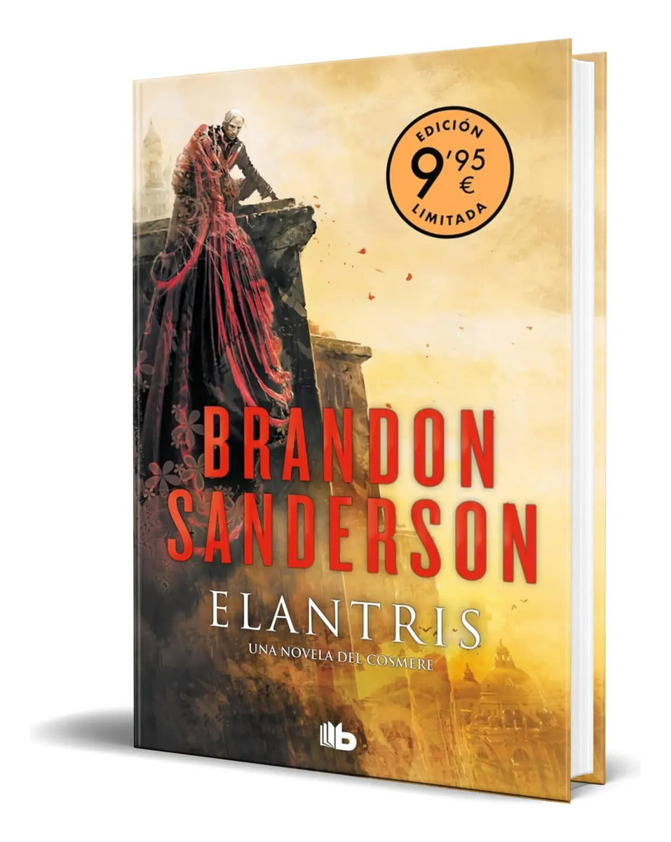 Portada de Libro Elantris [ Brandon Sanderson ] Original