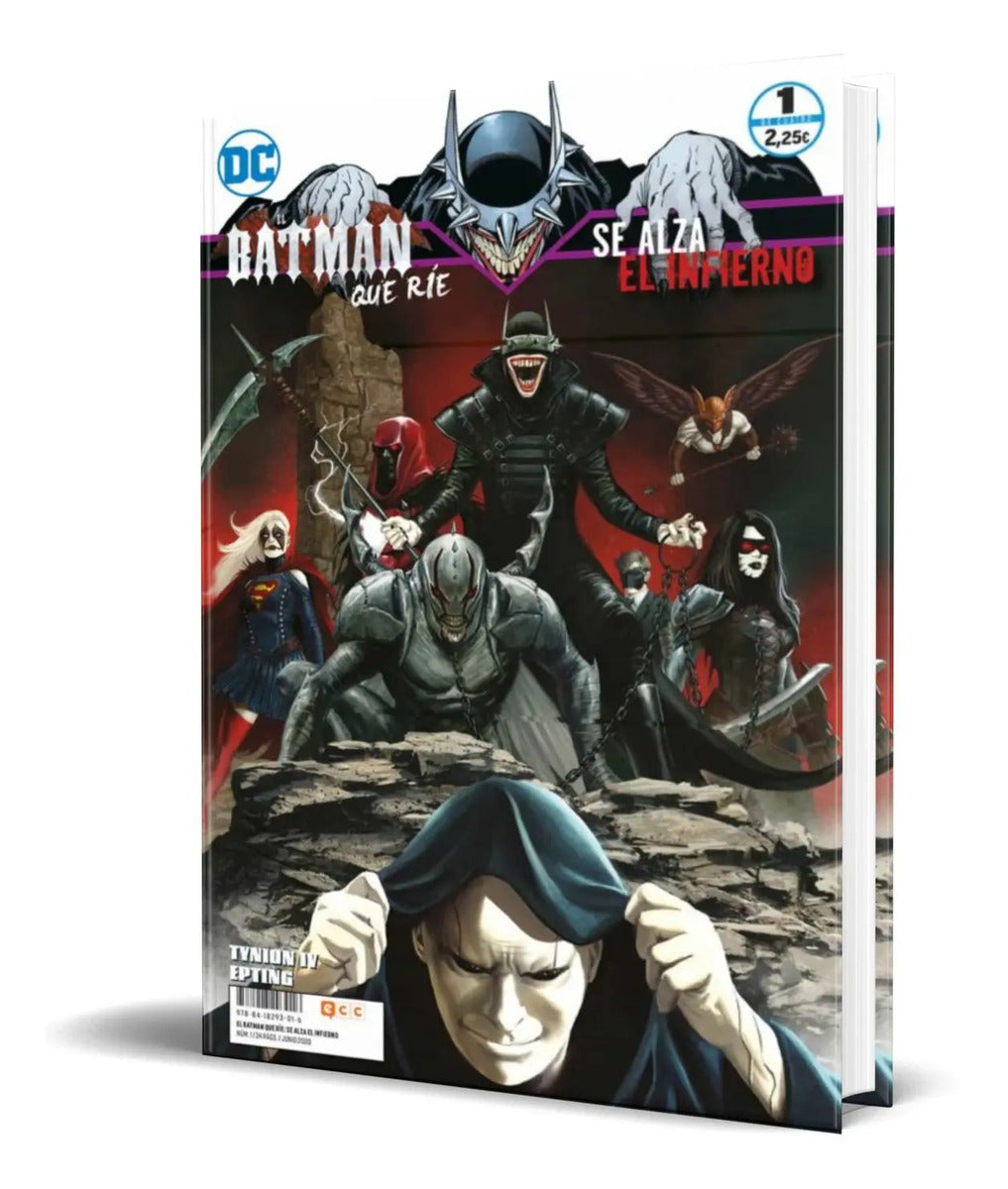 Portada de El Batman Que Rie [ Se Alza El Infierno Vol. 1 ] Original