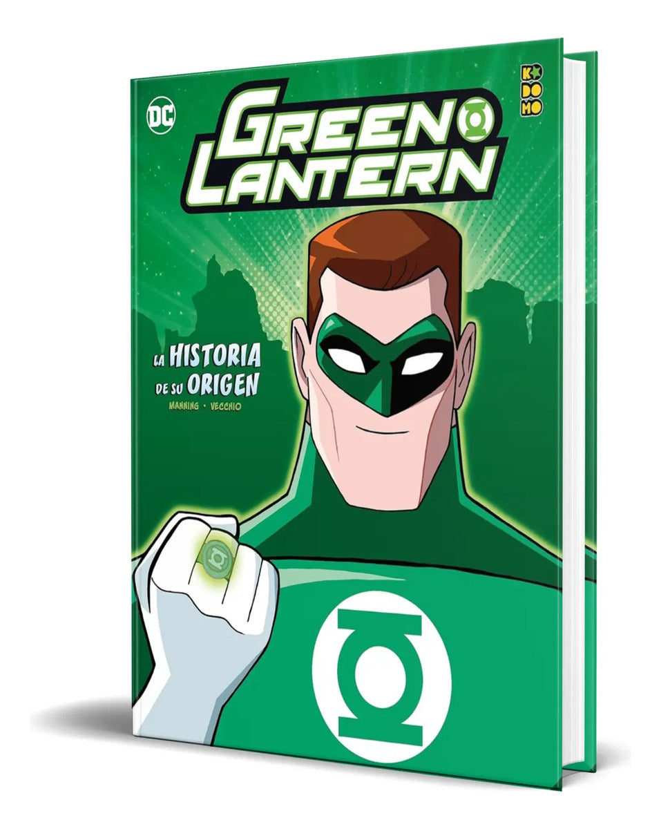 Portada de Libro Green Lantern [ La Historia De Su Origen ] Pasta Dura