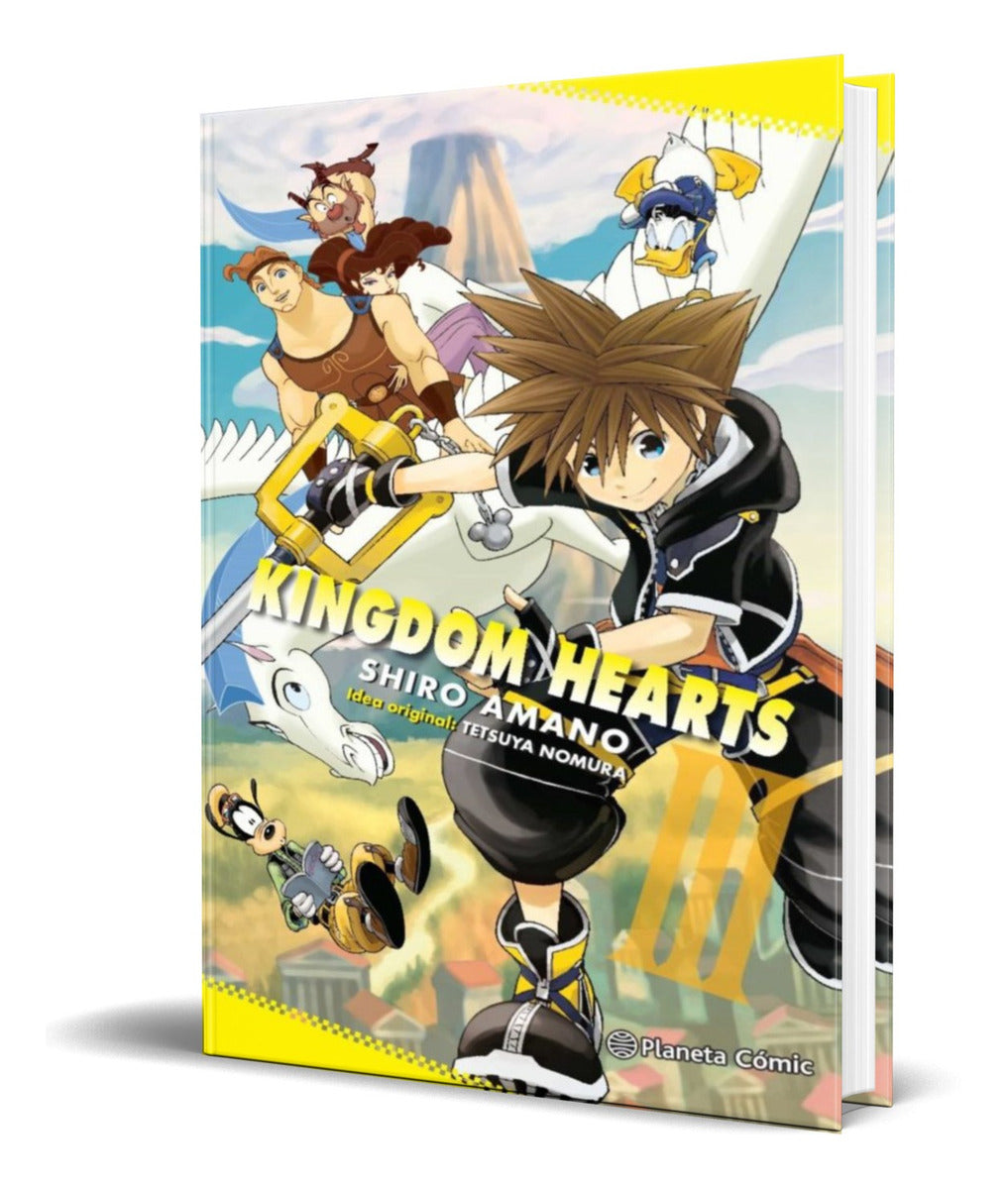 Portada de Libro Kingdom Hearts 3 Vol. 1 [ Shiro Amano ] Original