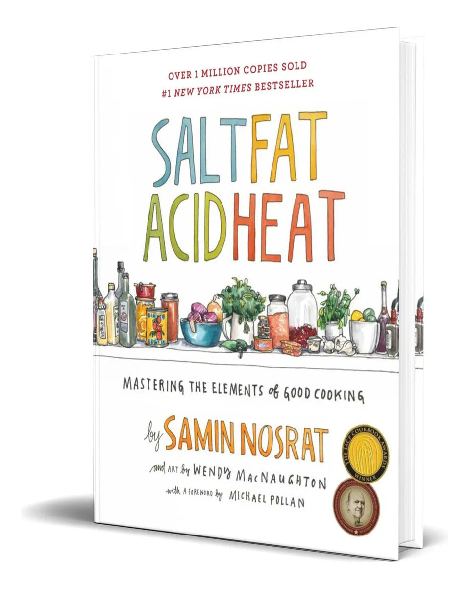 Portada de Libro Salt Fat Acid Heat [ Samin Nostrat ] Original