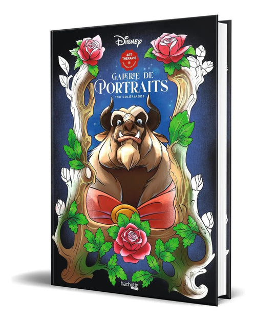 Portada de Colección De Retratos Disney Para Colorear