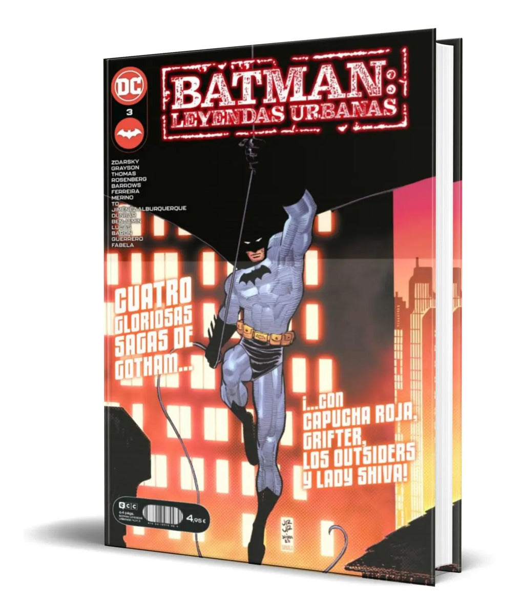 Portada de Libro Batman Leyendas Urbanas 3 [ Original ]
