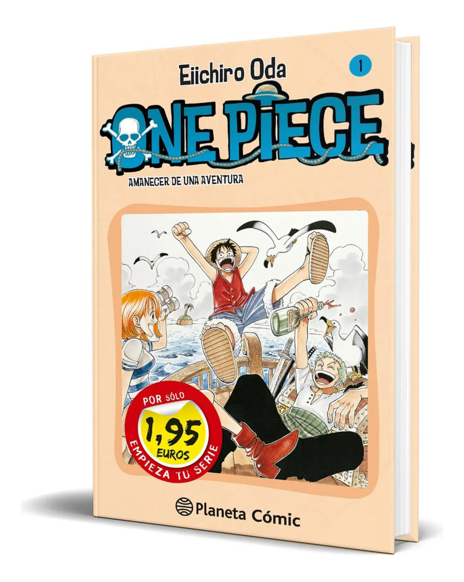 Portada de Libro One Piece Vol.1 [ Amanecer De Una Aventura ] Original