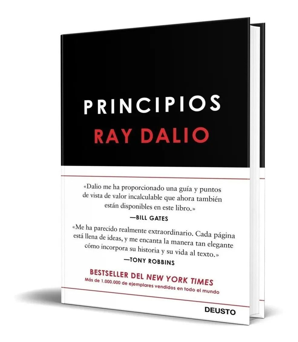 Portada de Libro Principios - Ray Dalio [ Español ] Pasta Dura Original