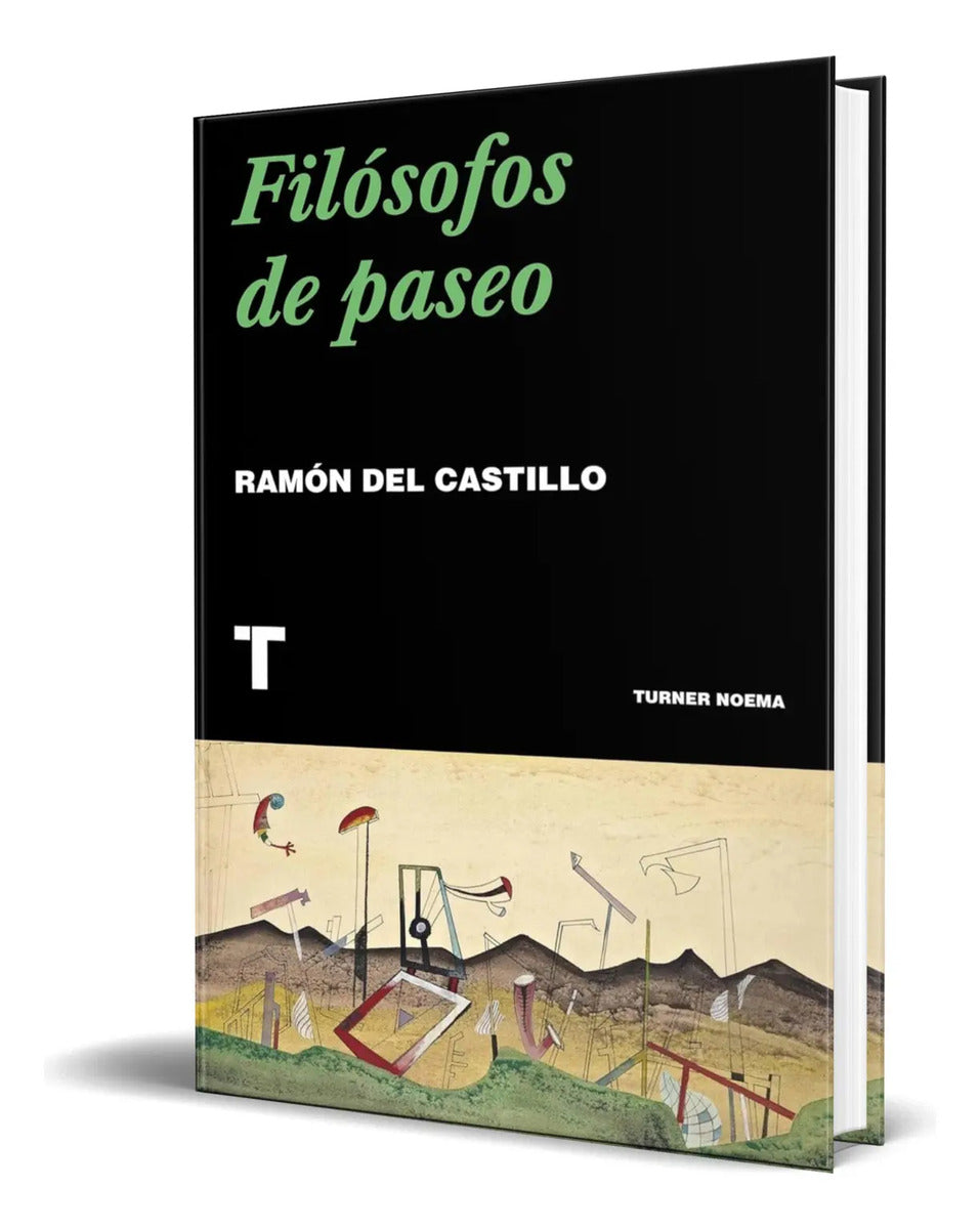 Portada de Libro Filosofos De Paseo [ Ramon Del Castillo ] Original