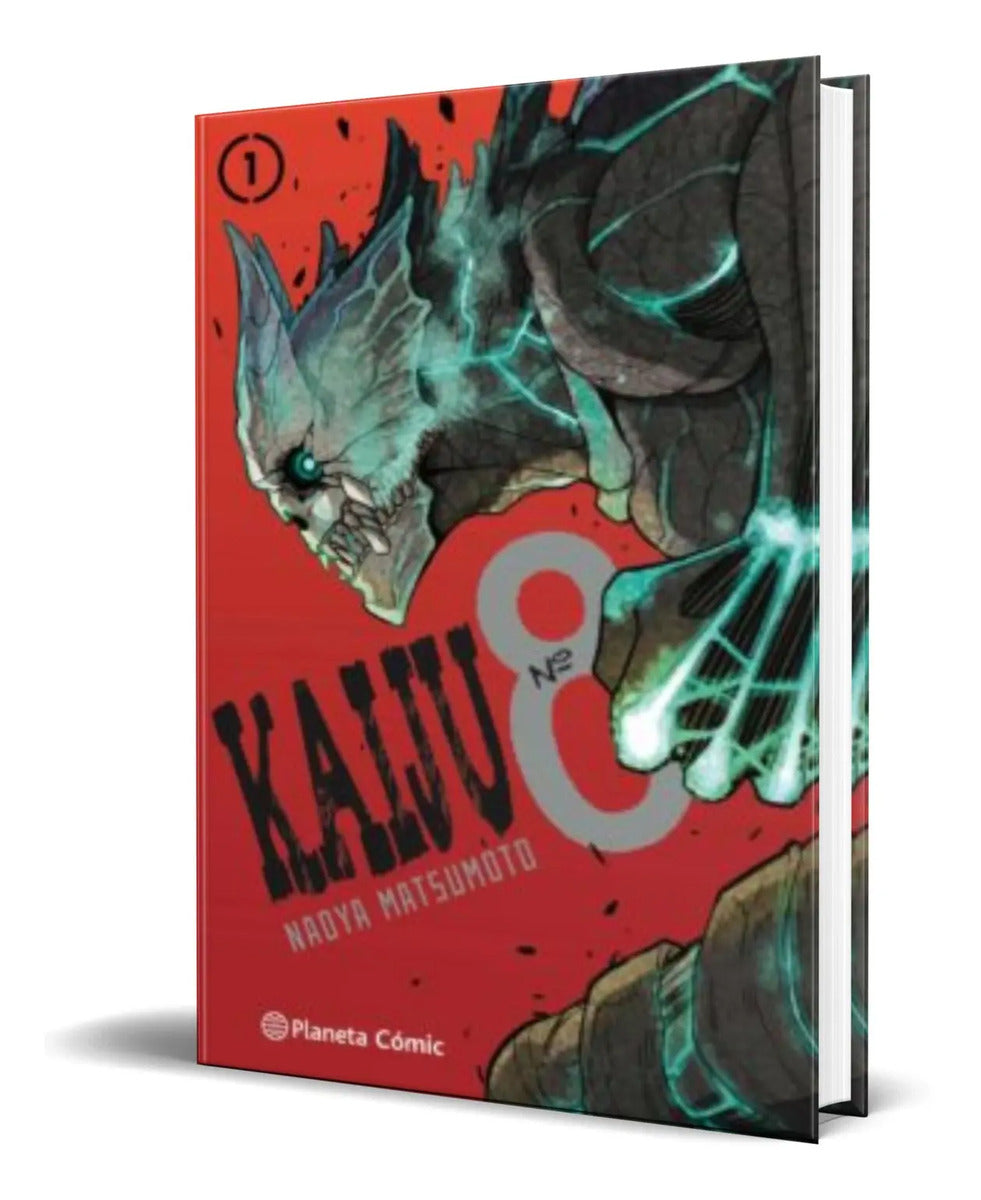Portada de Libro Kaiju 8 Vol. 1 [ Naoya Matsumoto ] Original