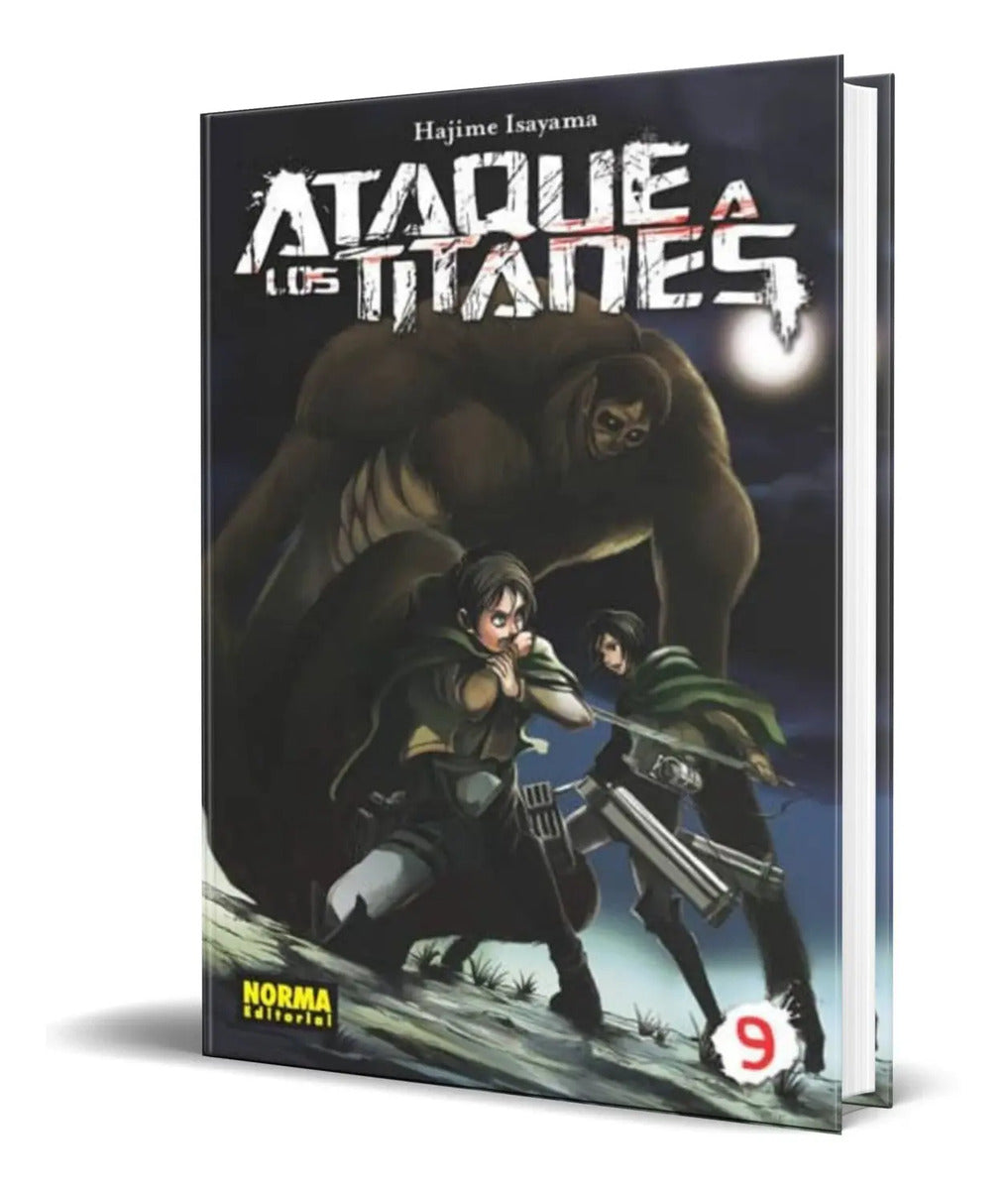 Portada de Libro Ataque A Los Titanes Vol.9 [ Hajime Isayama ] Original