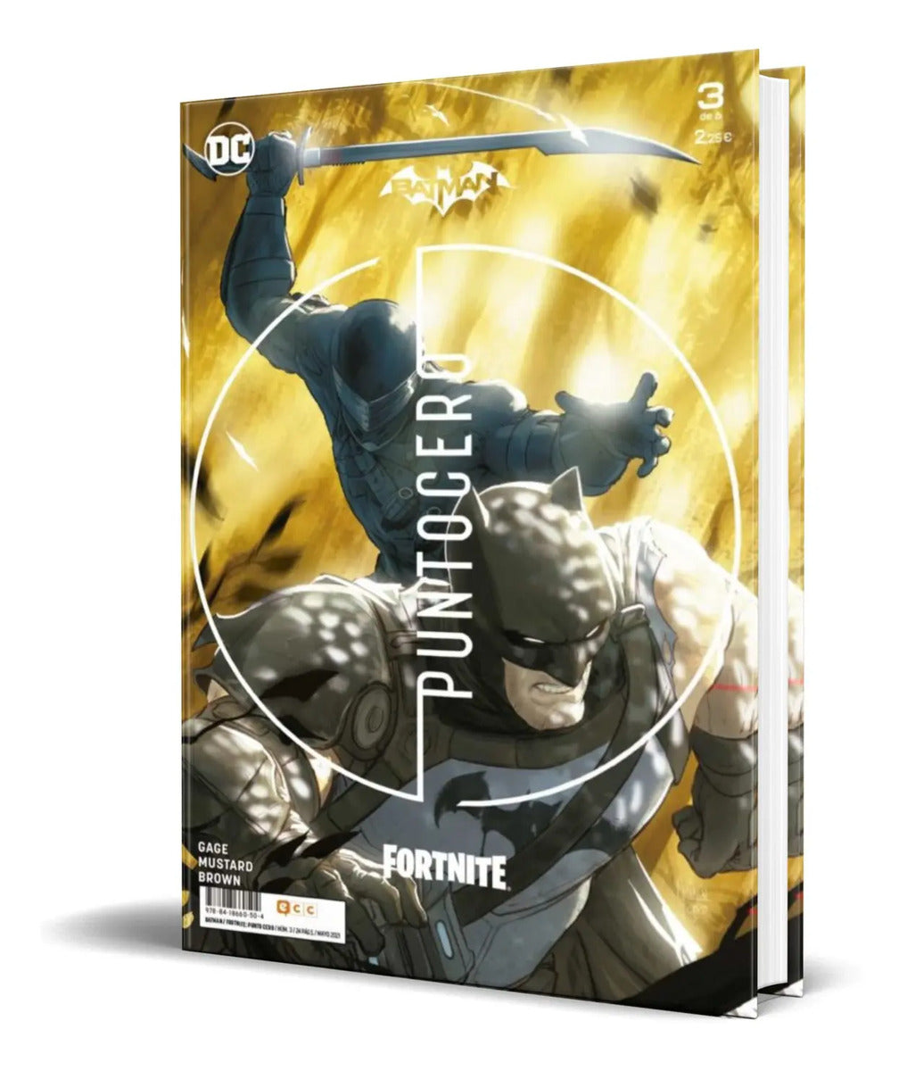 Portada de Libro Batman | Fortnite [ Punto Cero 3 De 6 ] Español
