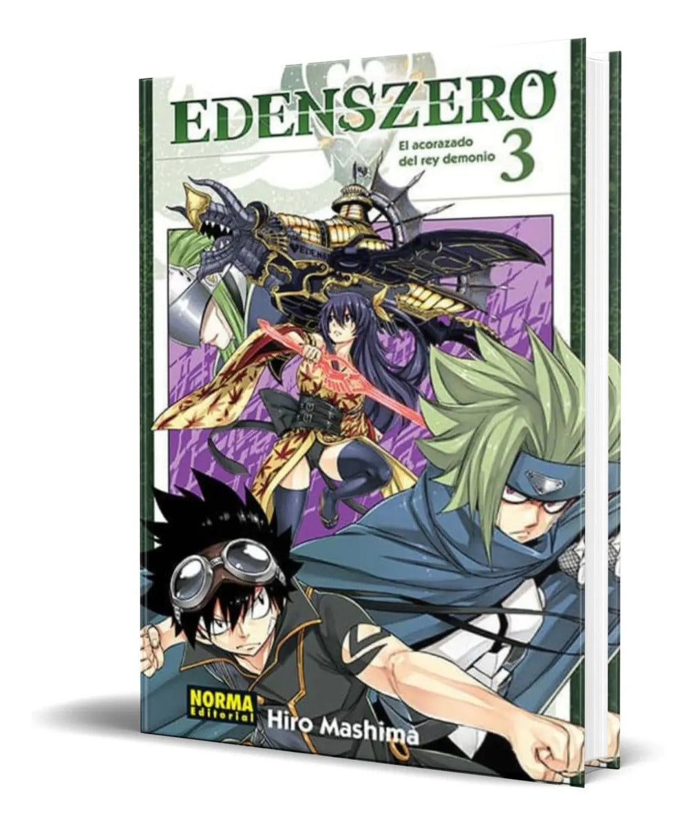 Portada de Libro Edens Zero Vol.3 [ Hiro Mashima ] Original