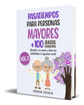 Portada de Libro Pasatiempos Para Personas Mayores [ Original ]