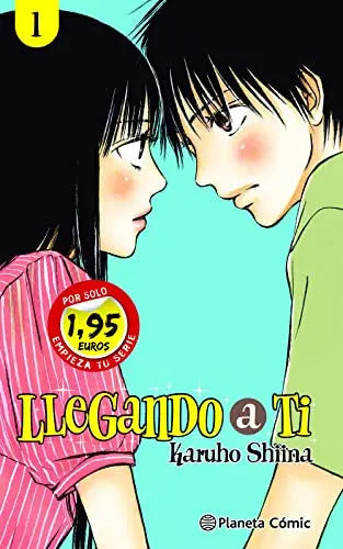 Portada de Llegando A Ti 1 - Planeta Comic - Edición Promocional, De Karuho Shiina. Llegando A Ti, Vol. 1. Editorial Planeta…
