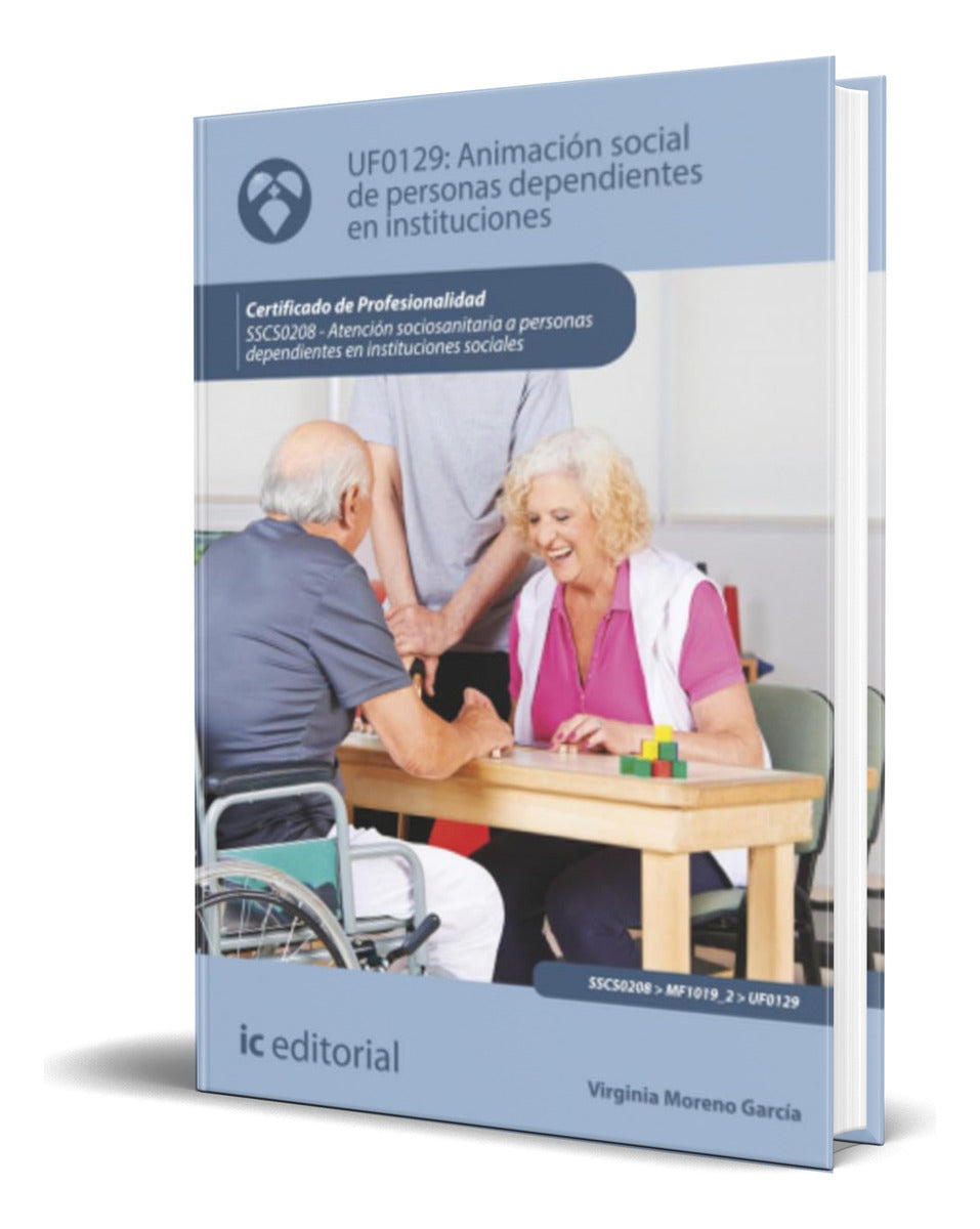 Portada de Libro Animación Social De Personas Dependientes [ Original ]