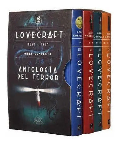 Portada de H.p. Lovecraft - Estuche Obras Completas - Antología Terror
