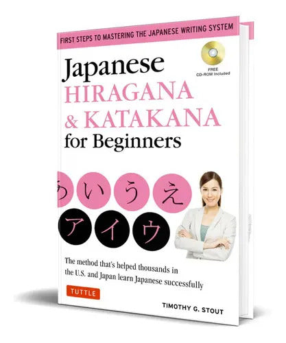 Portada de Japanese Hiragana Y Katakana For Beginners, De Timothy G Stout. Editorial Tuttle, Tapa Blanda En Inglés, 2011