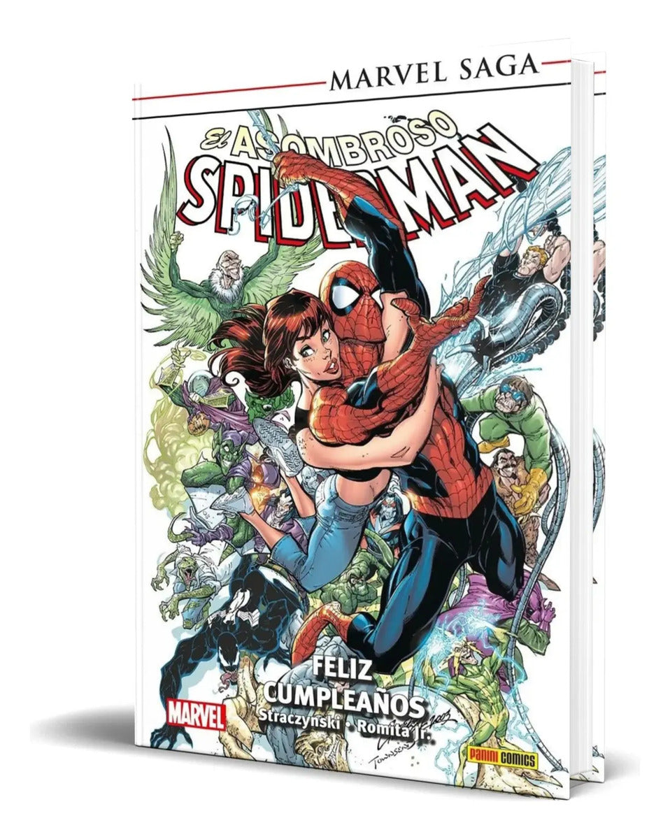 Portada de Libro El Asombroso Spiderman Vol.4 John Romita Jr Original