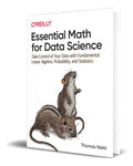 Portada de Libro Essential Math For Data Science Thomas Nield Original