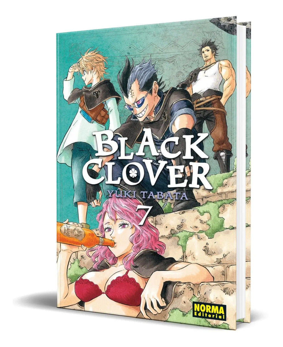 Portada de Libro Black Clover Vol.7 [ Yuuki Tabata ] Original
