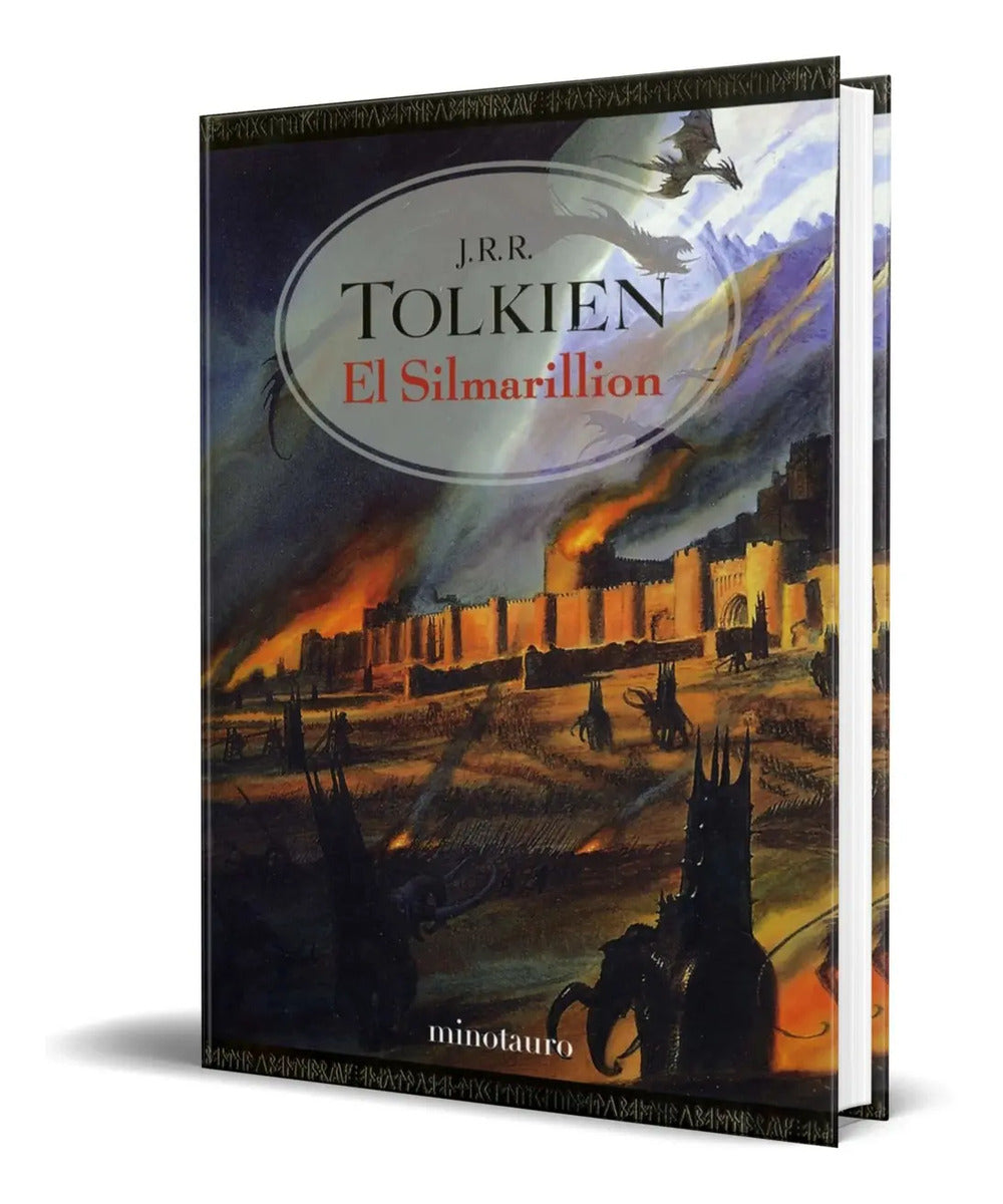 Portada de El Silmarillon - J. R. R. Tolkien - Tapa Dura Lujo
