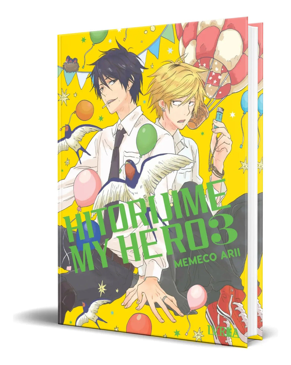 Portada de Libro Hitorijime My Hero Vol.3 [ Memeco Arii ] Original