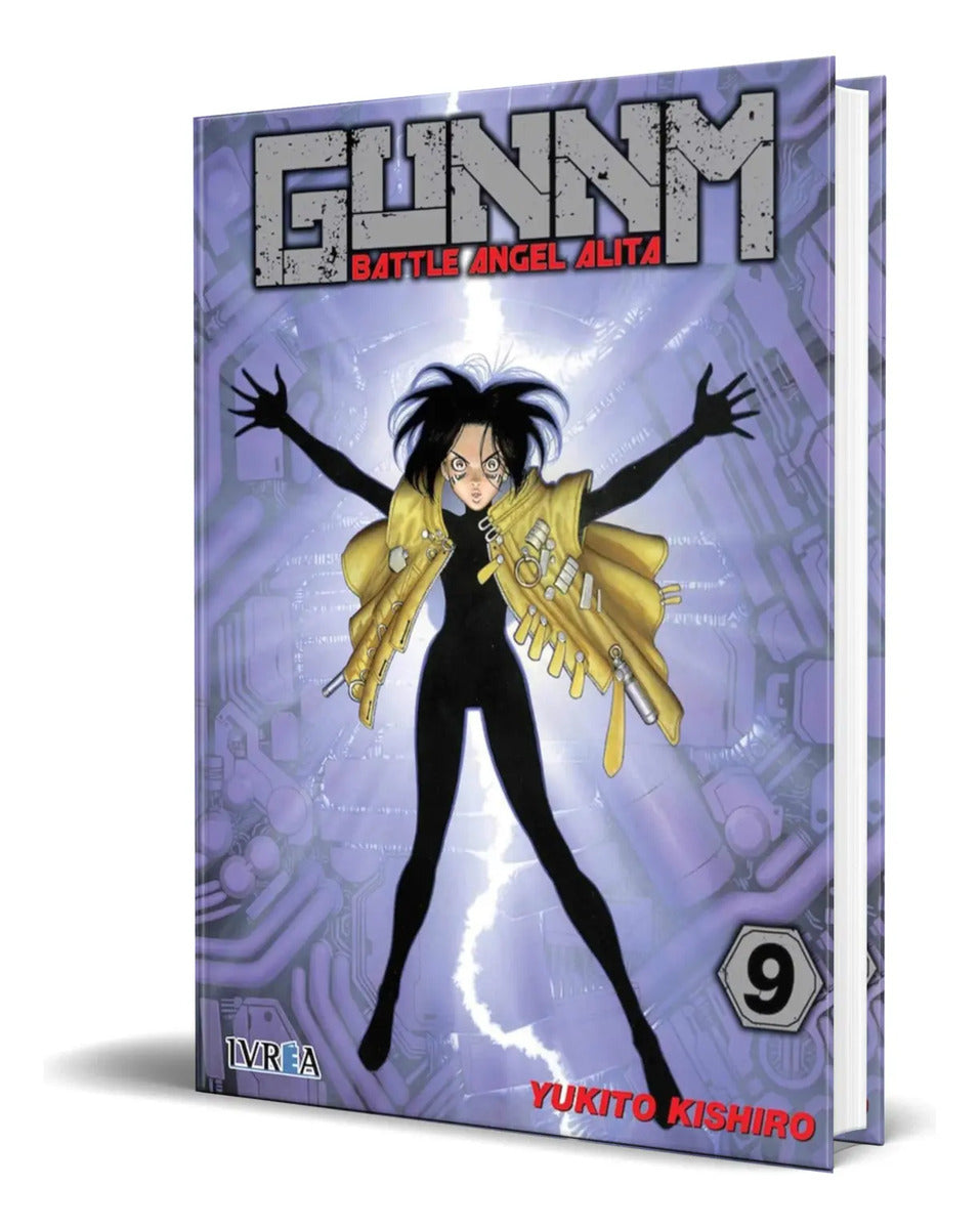 Portada de Cómic Gunnm Vol.9 [ Battle Angel Alita ] Español