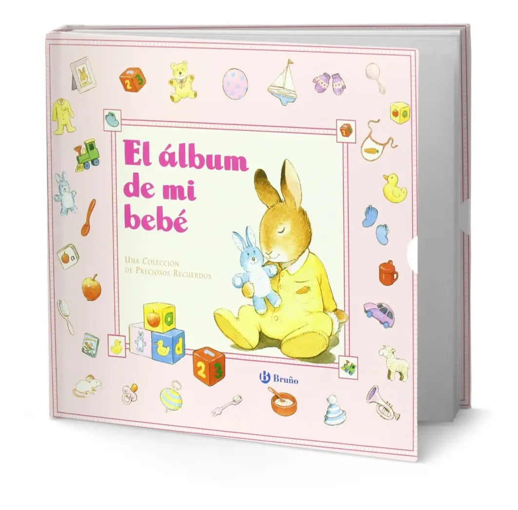 Portada de Albúm Para Bebés Con Estuche [ Niña ] Pasta Dura Ilustrado