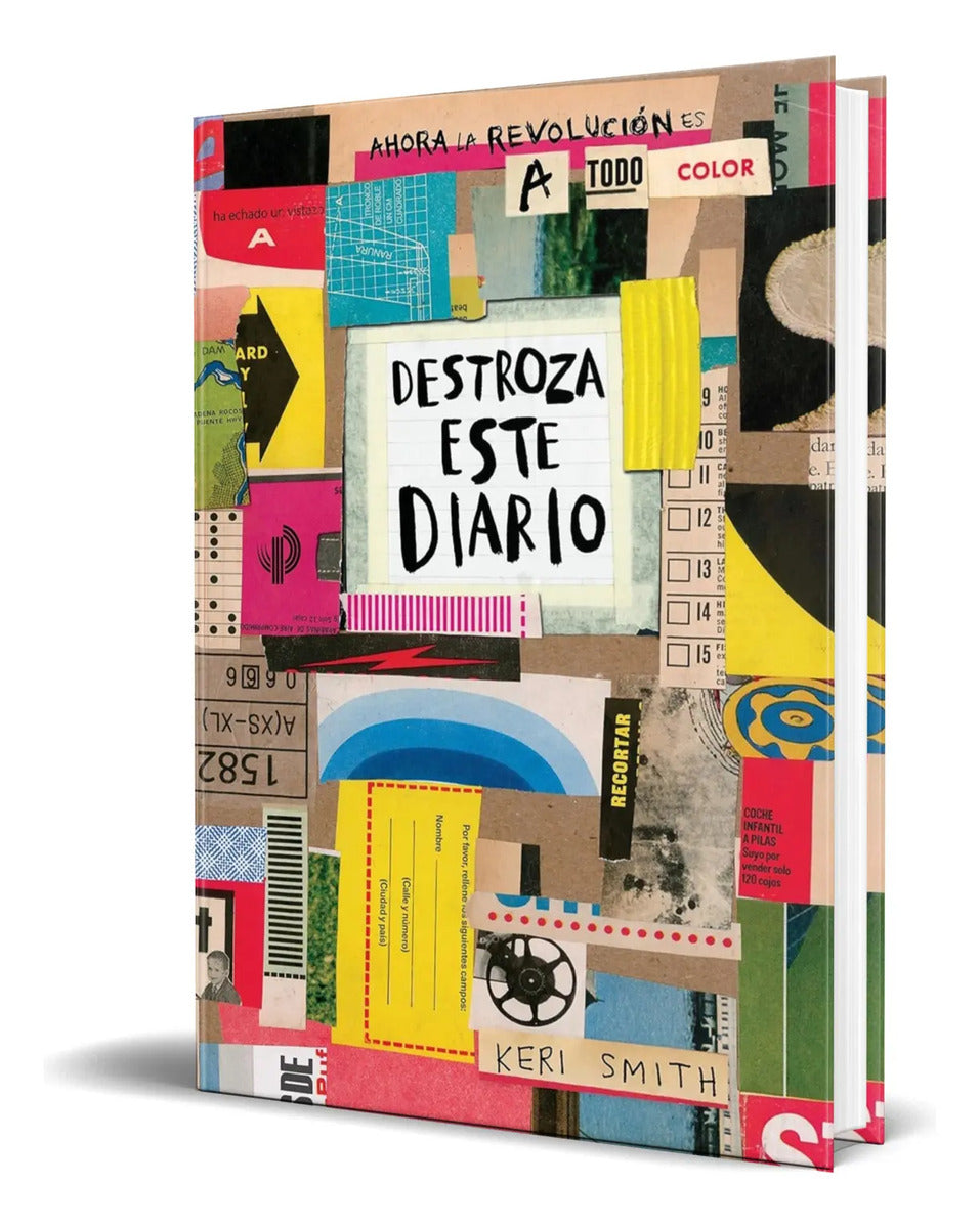 Portada de Libro Destroza Este Diario [ Ahora A Todo Color ] Original
